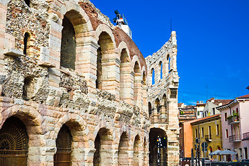 Image showing Roman Arena in Verona