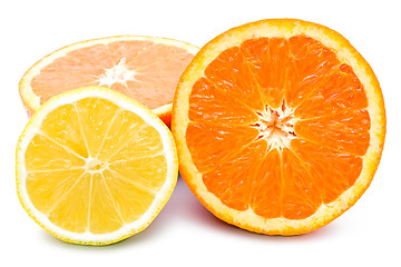 Image showing Orange and Lemon