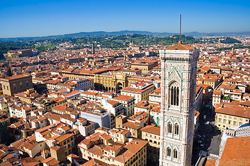 Image showing panorama of Florence, Italy