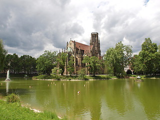 Image showing Johanneskirche Church, Stuttgart