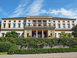 Image showing Stadtbuecherei (City library), Stuttgart