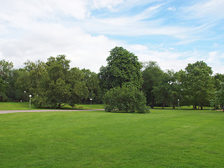 Image showing Gardens in Stuttgart, Germany