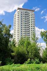 Image showing Modern apartment building 