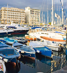 Image showing Yachts in Naples