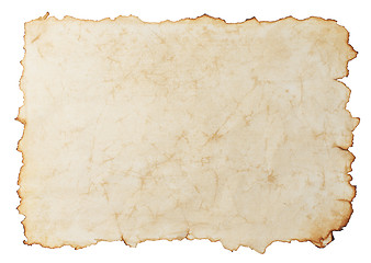 Image showing Aged paper