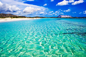 Image showing La Cinta Beach in Italy