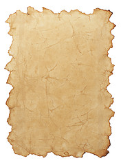 Image showing Aged paper