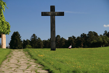 Image showing Forest cemetery