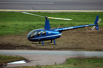 Image showing Helicopter R44