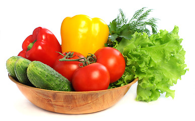 Image showing Organic vegetables