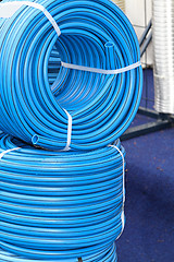 Image showing Blue hose
