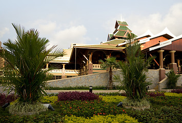 Image showing Modern hotel in Thai style