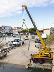 Image showing harbour structure