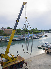 Image showing harbour structure