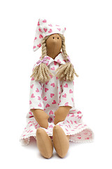 Image showing Slumber Party doll in pajamas