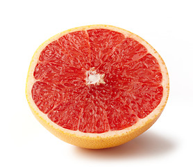 Image showing half grapefruit