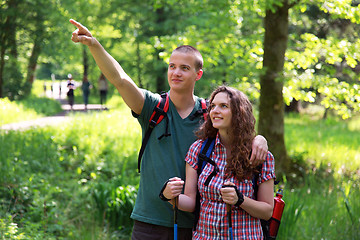 Image showing Experience during a hike