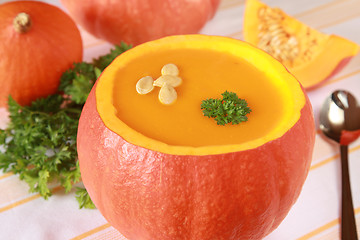 Image showing Pumpkin Soup