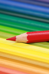 Image showing Red Crayon