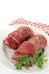 Image showing Beef roulade