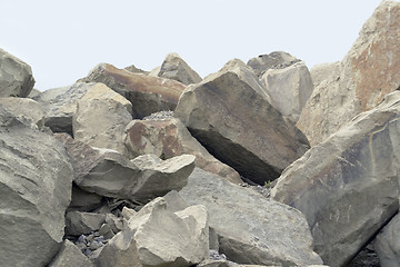 Image showing stone pile
