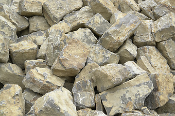 Image showing stone pile detail