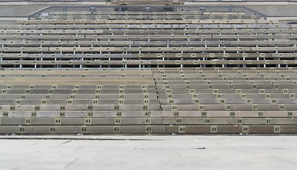 Image showing wooden tiers