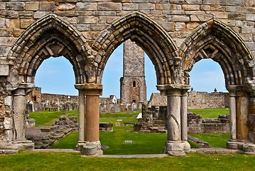 Image showing St Andrews cathedral