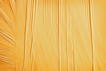 Image showing Orange background from a packing material