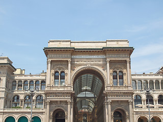 Image showing Galleria Vittorio Emanuele II, Milan