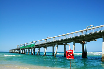 Image showing Sand Pumping Jetty