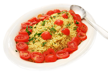 Image showing Indian curry rice dish