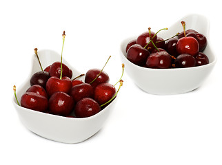 Image showing Fresh Ripe Perfect Sweet Cherry