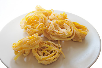 Image showing Fettuccine pasta