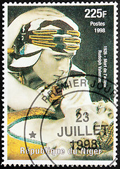 Image showing Rudolph Valentino Stamp