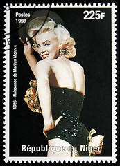 Image showing Marilyn Monroe - Niger Stamp