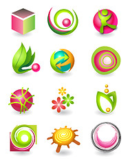 Image showing Set of elements for design