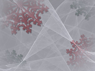 Image showing Snowflake Background 2