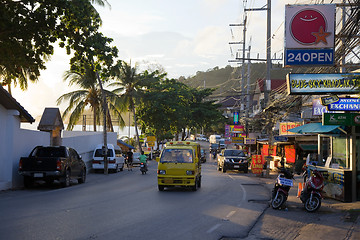 Image showing Street in Patong. Thailand. Editorial only. 