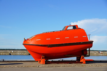 Image showing Life boat