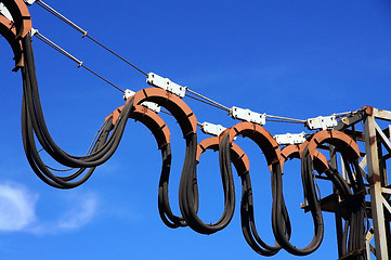 Image showing Electric wires