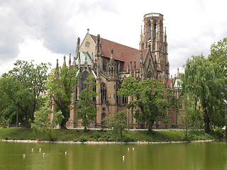 Image showing Johanneskirche Church, Stuttgart