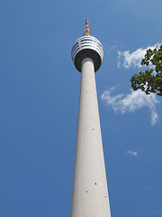 Image showing TV tower in Stuttgart