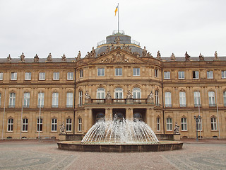 Image showing Neues Schloss (New Castle), Stuttgart