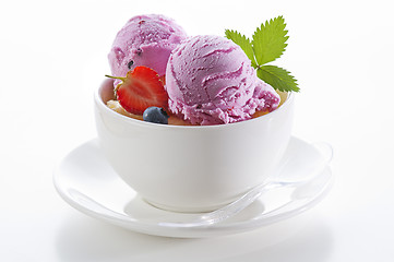 Image showing Ice cream