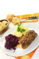 Image showing Beef roulade