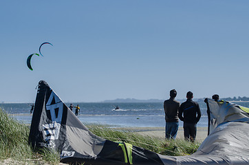 Image showing Participants in the Portuguese National Kitesurf Championship 20