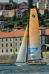 Image showing SAP Extreme Sailing Team compete in the Extreme Sailing Series