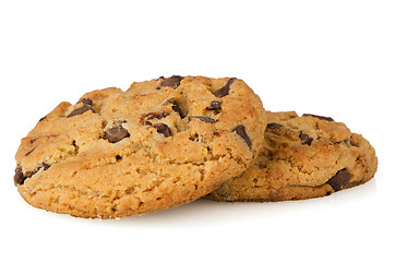 Image showing Chocolate chip cookies