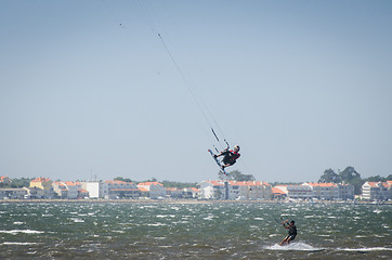 Image showing Participants in the Portuguese National Kitesurf Championship 20